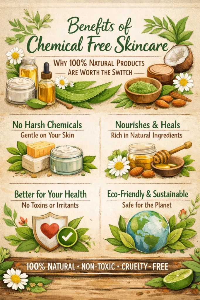 Benefits of Chemical Free Skincare
