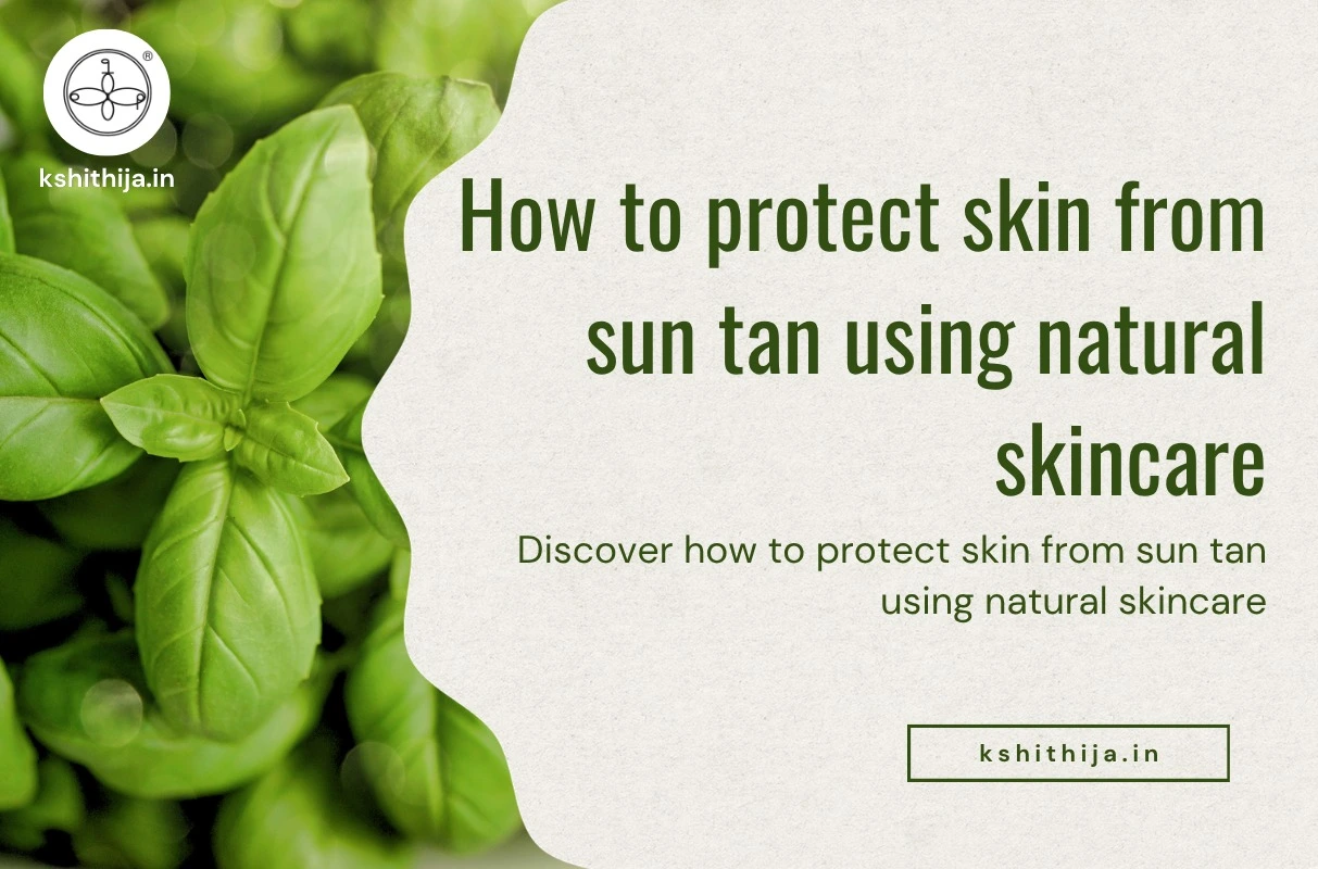 Natural ways to prevent tanning on face