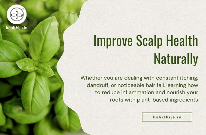 constant itching, dandruff, or noticeable hair fall