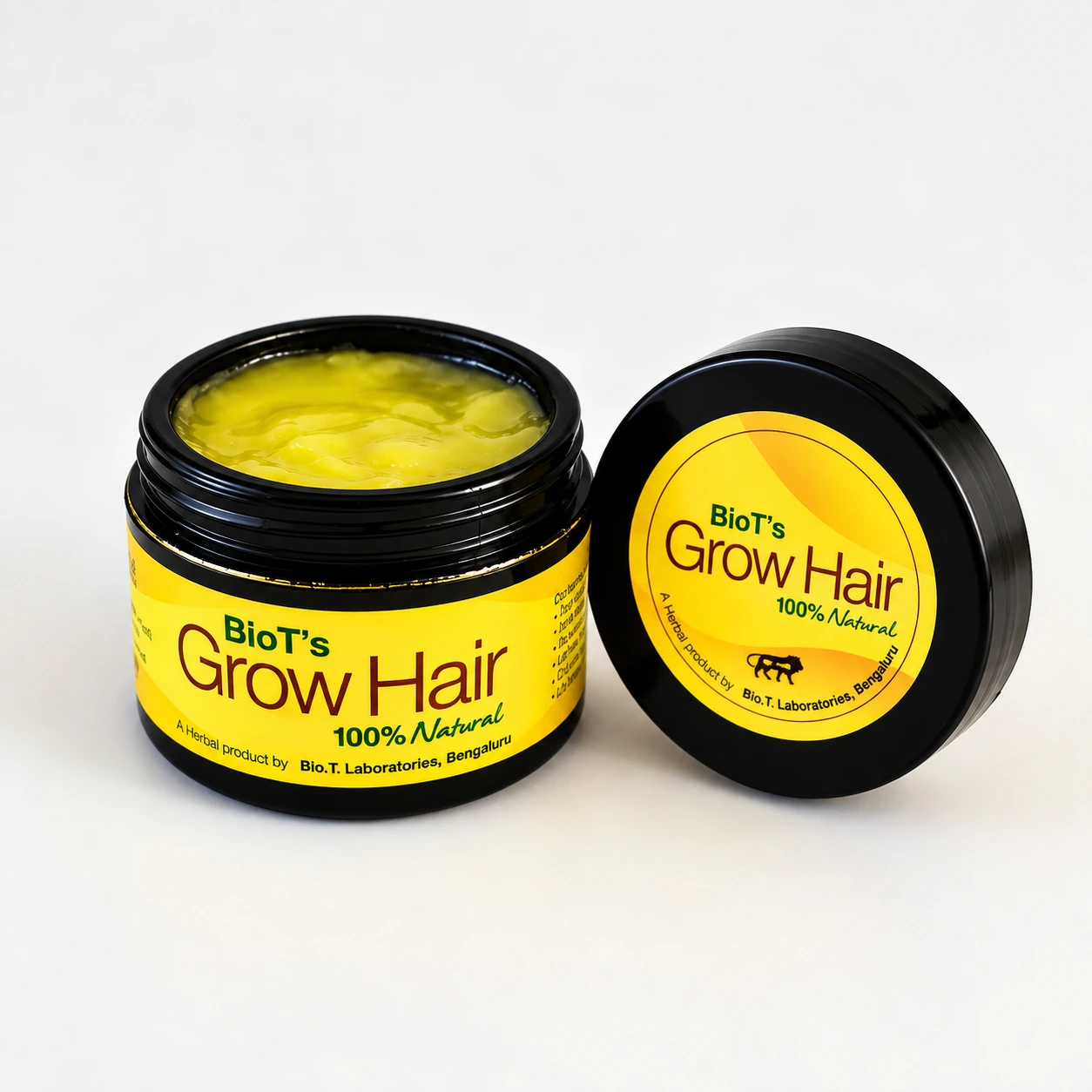 natural anti dandruff hair cream bottle front view