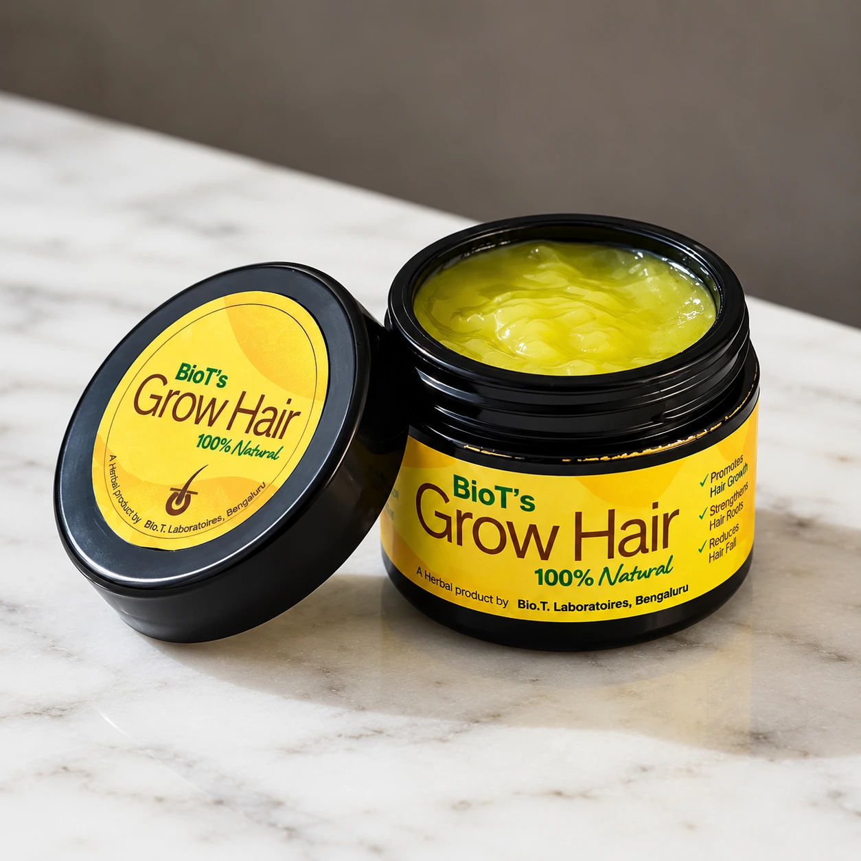 natural anti dandruff hair cream texture close up